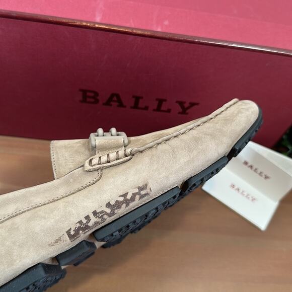 Bally Men\'s Parsal Drivers Loafers Size 10